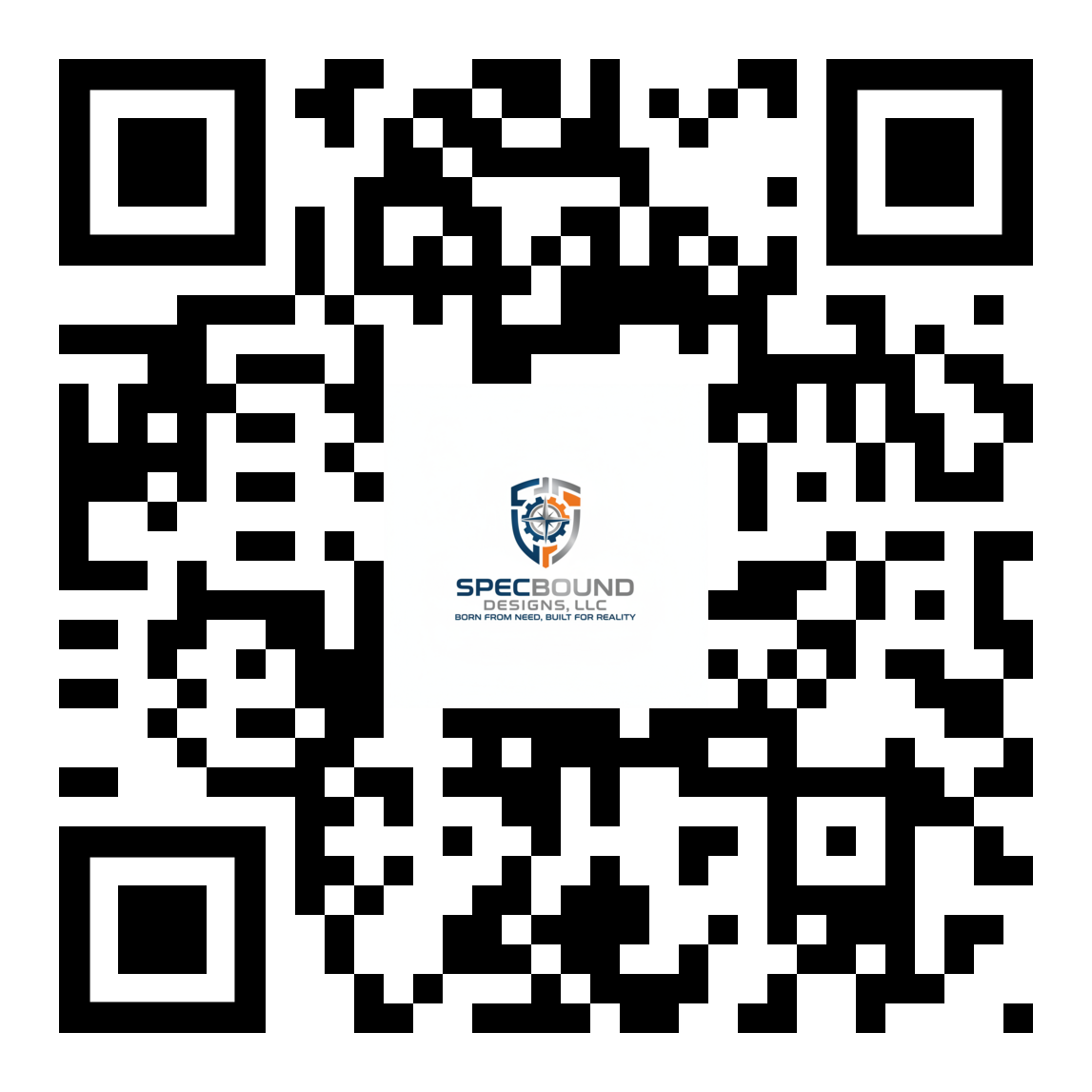 Scan to visit Specbound Designs